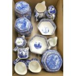 A collection of Ringtons commemorative ceramics.