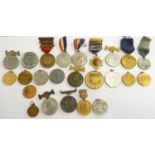 A collection of 24 commemorative and other medals