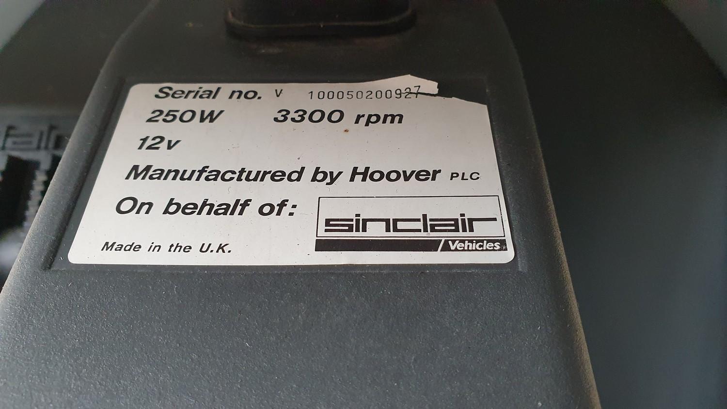 Sinclair C5, 1985, serial number 100052000927. 12 volt. 250 Watt. On 10 January 1985, the C5 was - Image 5 of 8