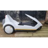 Sinclair C5, 1985, serial number 100052000927. 12 volt. 250 Watt. On 10 January 1985, the C5 was