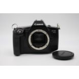 Canon EOS 650 SLR Film Camera No. 2125162 (BODY ONLY) Camera is WORKING & in good condition Tested