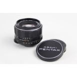 Super-Multi-Coated Takumar 50mm F/1.4 Lens M42 Screw Fit w/ Lens Caps Lens is MECHANICALLY WORKING