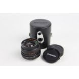 Auto Chinon Multi-Coated 28mm F/2.8 CAMERA LENS Pentax K Mount w/ Case