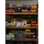 A large quantity of DIY spares to include- nuts, bolts, nails. Together with cased flaring tool,a