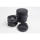 Super-Multi-Coated Takumar 24mm F/3.5 Lens M42 Screw Fit w/ Case & Lens Caps This lens is