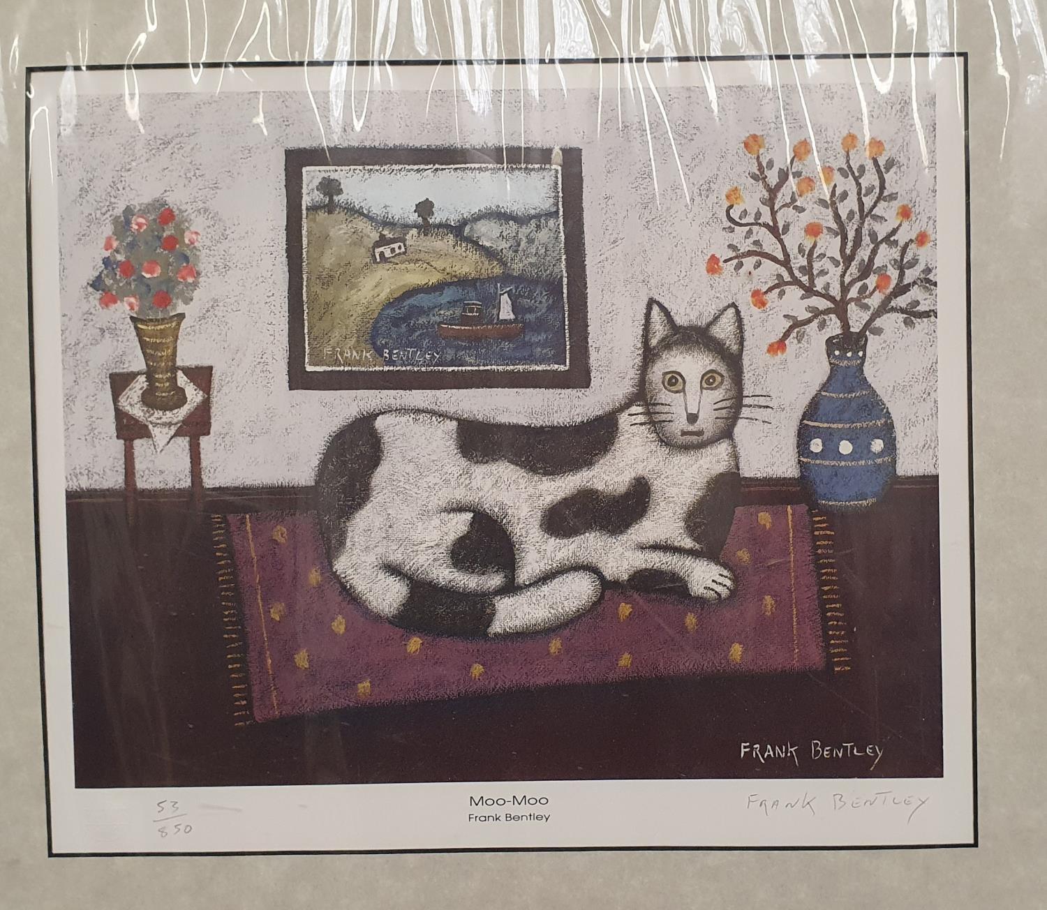 A Frank Bentley limited edition print 53/850, three Helen Bradley prints, three Scottish prints