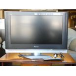 A Panasonic Viera TX-32LXD600 32" 768p HD LCD Television with remote