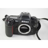 Vintage Nikon F100 35mm SLR Film Camera Body ONLY, No. 2119194 Sold as UNTESTED due to missing