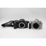 Nikon F55 (BODY ONLY) Pentax Z-50P (BODY ONLY) Cameras are WORKING & in good condition Tested with