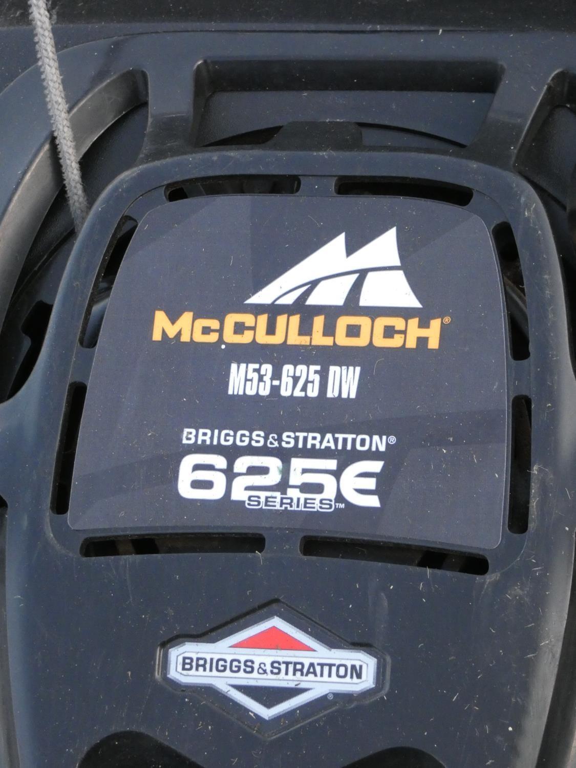 A petrol driven, self propelled Mcculloch lawnmower, with a Briggs and Stratton 625E series - Image 3 of 3