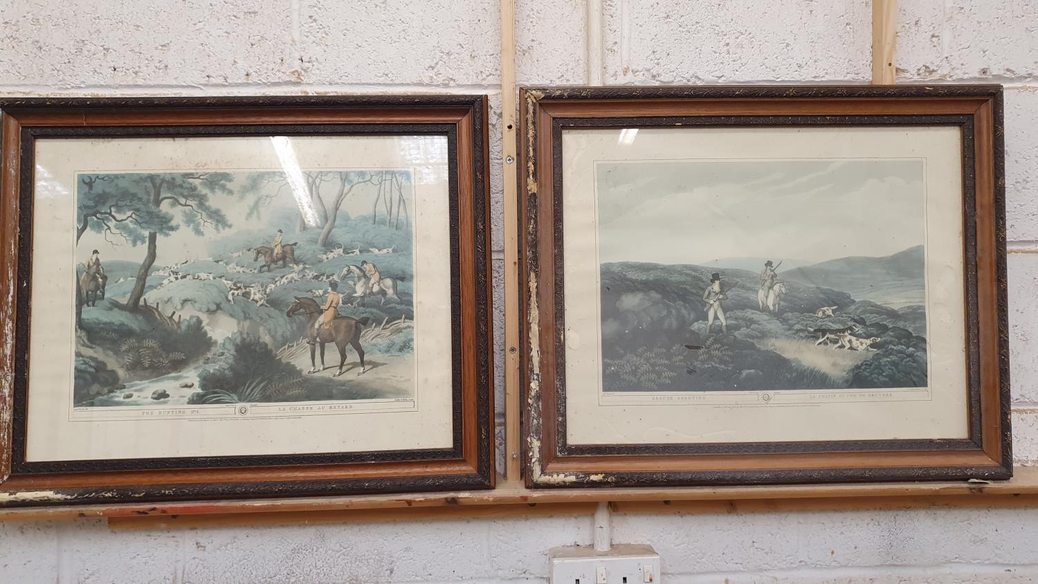 Henry Wilkinson, a pair of limited edition hunting prints, 13/100 and 94/100, 30 x 42 cm, unframed - Image 2 of 2