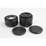 Carl Zeiss Jena DDR P 50mm F/1.8 MC Carl Zeiss Jena P 28mm F/2.8 MC P/B Mount Lenses are