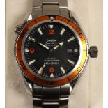 An Omega Seamaster Professional Co-Axial Chronometer 600m Planet Ocean stainless steel gentleman's