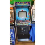 A Classic Arcade multi game machine, 156 x 53 cm, in working order but untested and guaranteed