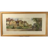 A framed carriage print, Sible Hedingham, Essex- Squirrell