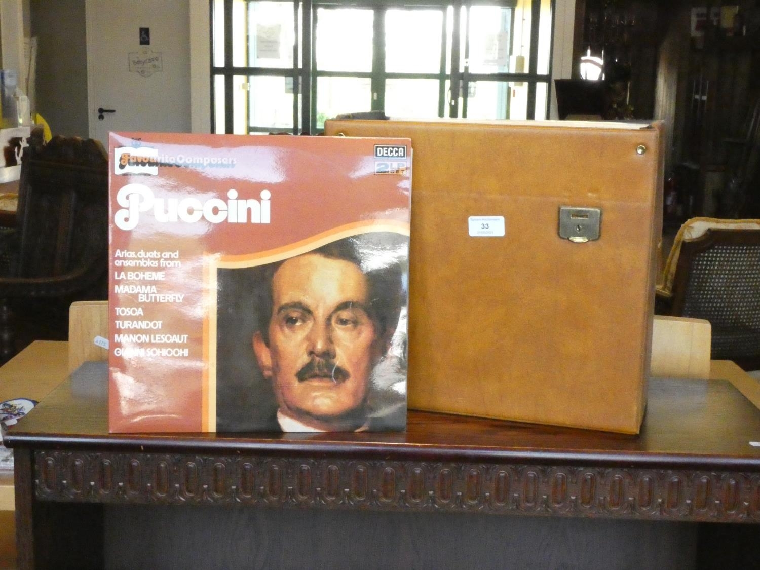 A collection of classical vinyl 33 rpm LPs including- Beethoven Symphony NO.1 in C, Mozart