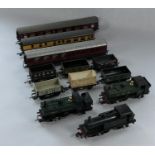 A collection of railway models to include- three locomotive engines, G.W.R 8773, Great Western 2783,