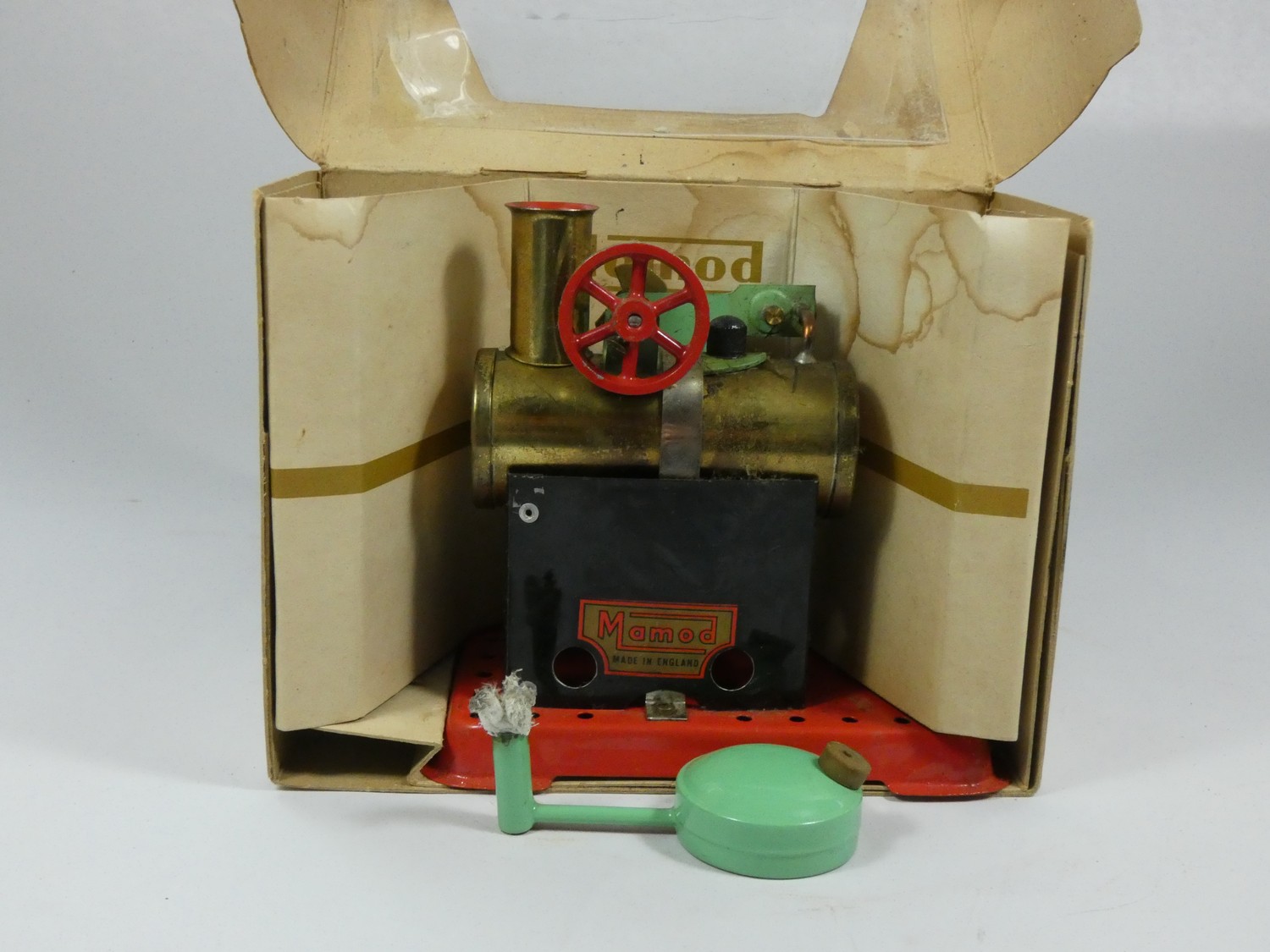 A Mamod live steam static engine. Minor 1 boxed. - Image 2 of 3