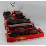 A collection of eleven boxed railway models to include- Tri-ang Hornby L.M.S 4-6-2 Princess Loco