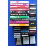 A collection of forty boxed & unboxed Atari 2600 cartridge games to include rare titles such as,