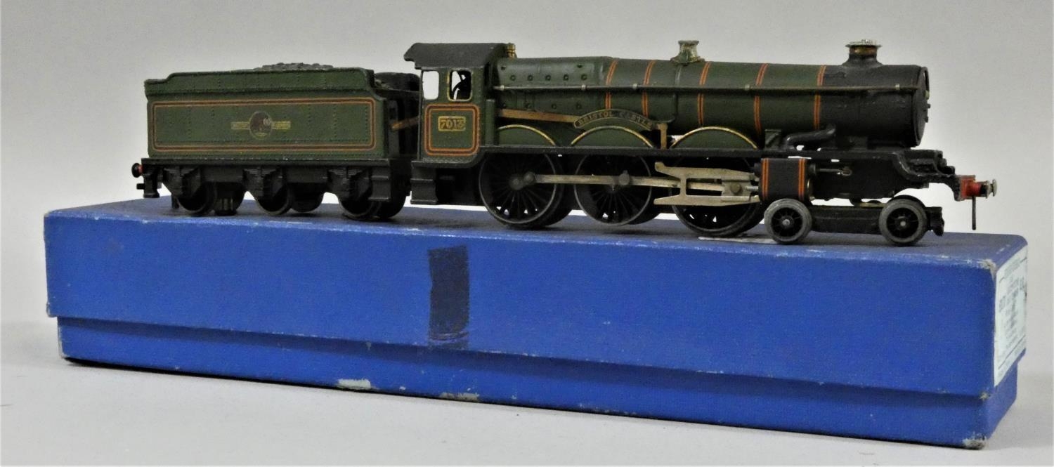 A Hornby Dublo BR(W) Castle locomotive, 7013, Bristol, together with, a Hornby Dublo 0-6-2 tank