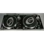 A pair of Gemini SA2400 direct drive turntables