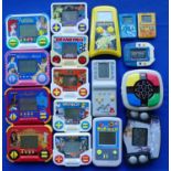 A collection of hand held electronic games from the 1980s/90s titles to include, Paperboy,