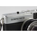 A Olympus Trip 35 w/ D. Zuiko 40mm F/2.8 Lens