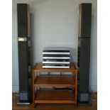 A late 1980s Bang & Olufsen Hi-Fi System to include a Beogram 5500 turntable, a Beogram CD50 player,