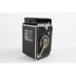 A Rolleiflex DRP DRGM Medium Format TWIN LENS CAMERA w/ Carl Zeiss Lens