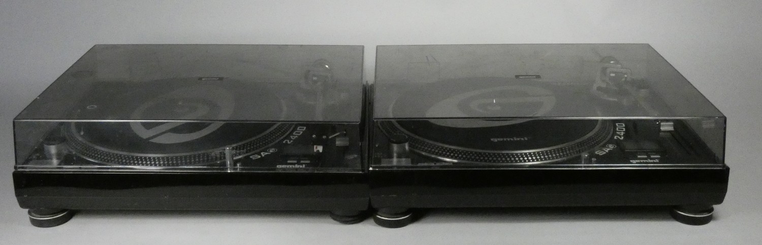 A pair of Gemini SA2400 direct drive turntables - Image 2 of 5