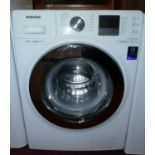 A Samsung, ecobubble washing machine (WF1114XBD) 86 x 59 cm