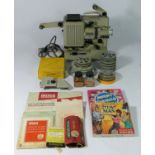 A selection of camera's, cases & film to include, Zentit 11, Retinette 1A, Keystone Instamatic,