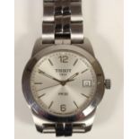 Tissot, a stainless steel 1853 PR50 date quartz gentleman's wristwatch