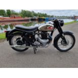 1960 BSA A10, 650cc. Registration number 347 UYM (non transferrable). Frame number GA7 10816. Engine