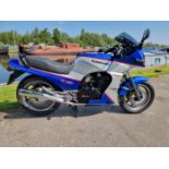 1985 Kawasaki GP Z900R, 908cc. Registration number B363 RRT (non transferrable). Frame number