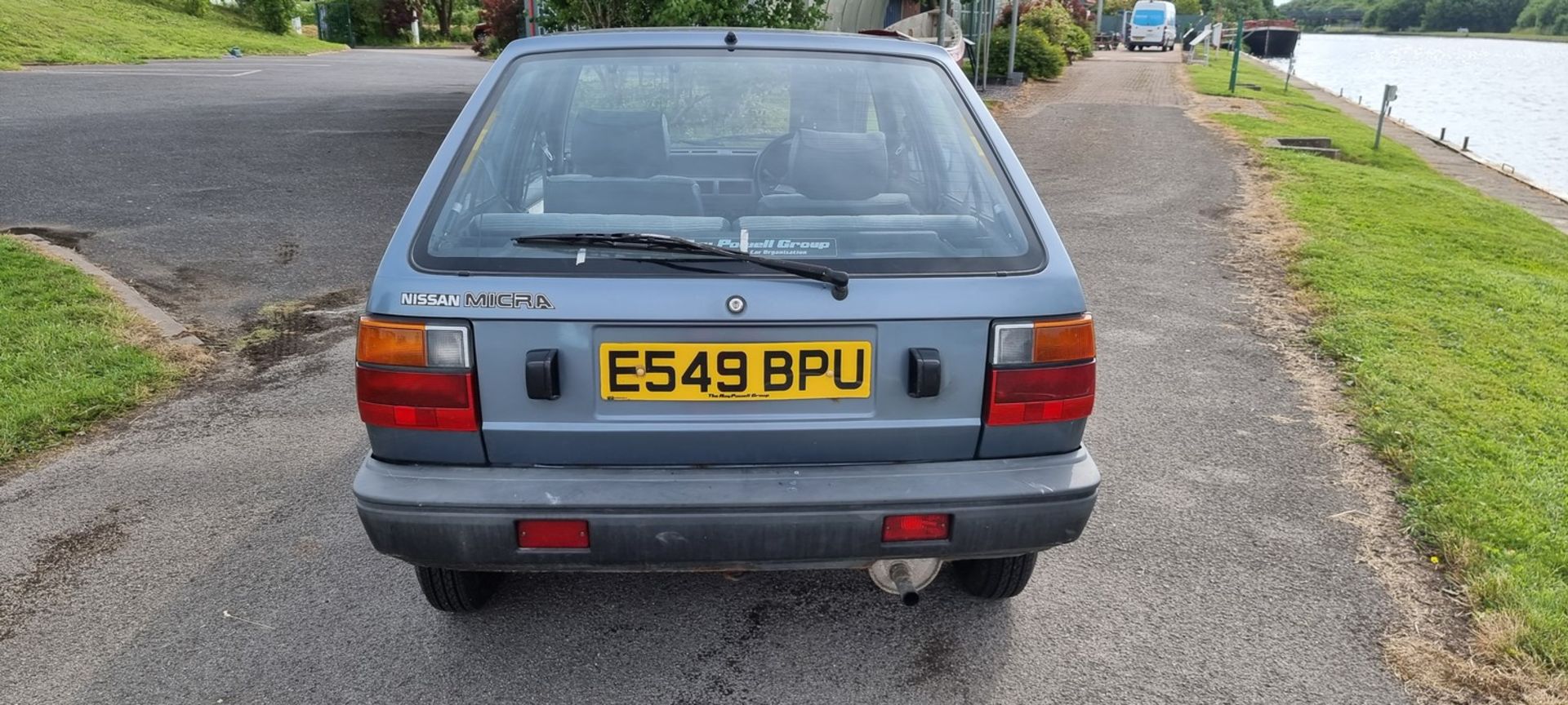 1987 Nissan Micra SGL automatic, 998cc. Registration number E549 BPU. Chassis number K10 429826. - Image 6 of 15