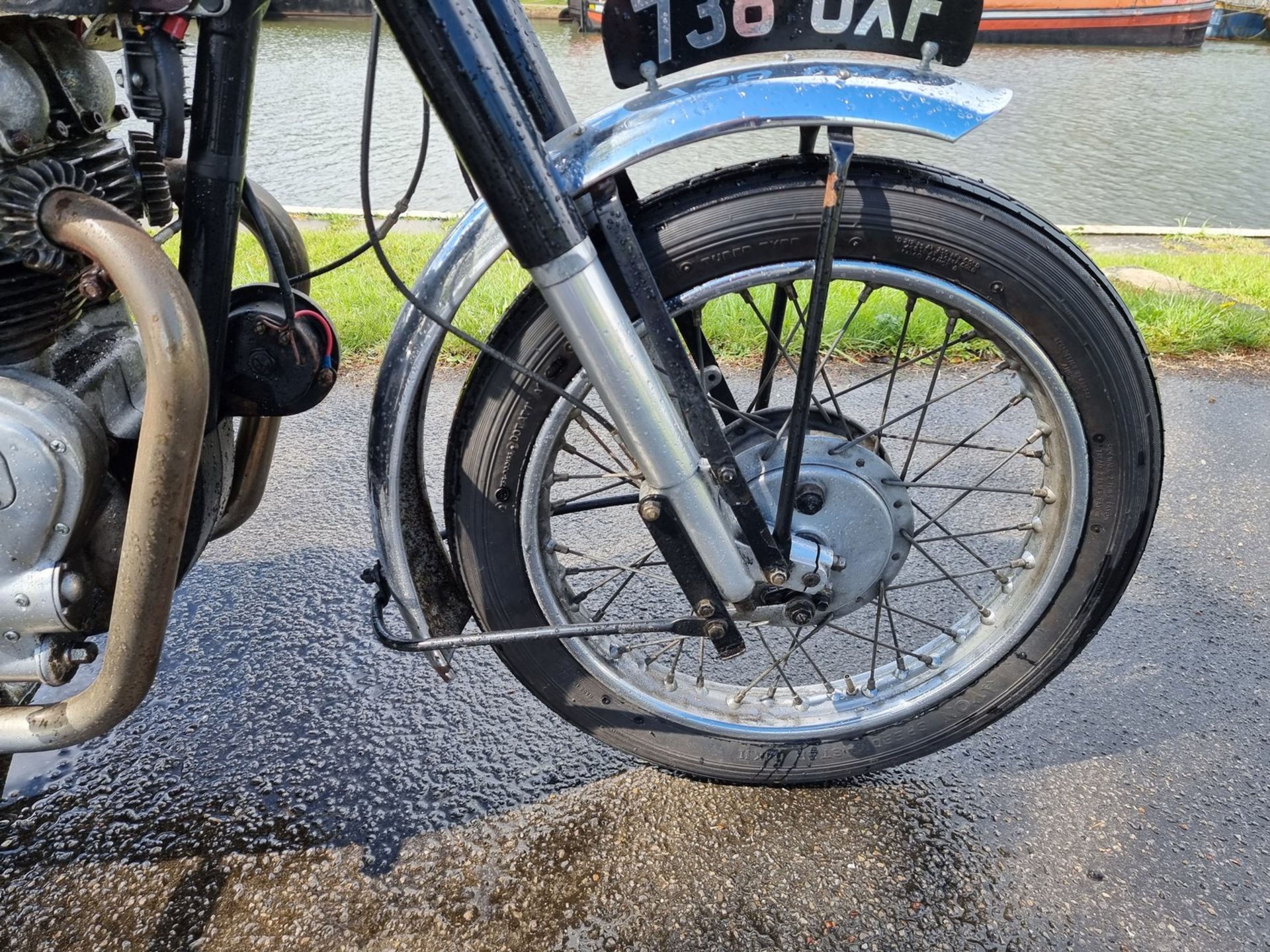 1958 Royal Enfield Constellation, 693 cc. Registration number 738 UXF (non transferrable). Frame - Image 7 of 16