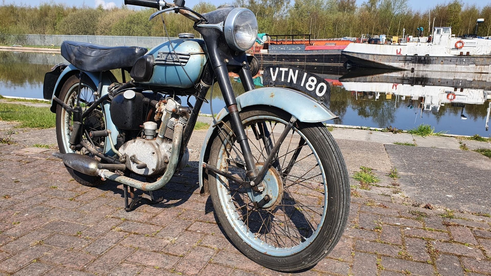 1955 Triumph Tiger Cub, 200cc. Registration number VTN 180. Frame number T11013 (not found). - Image 15 of 15