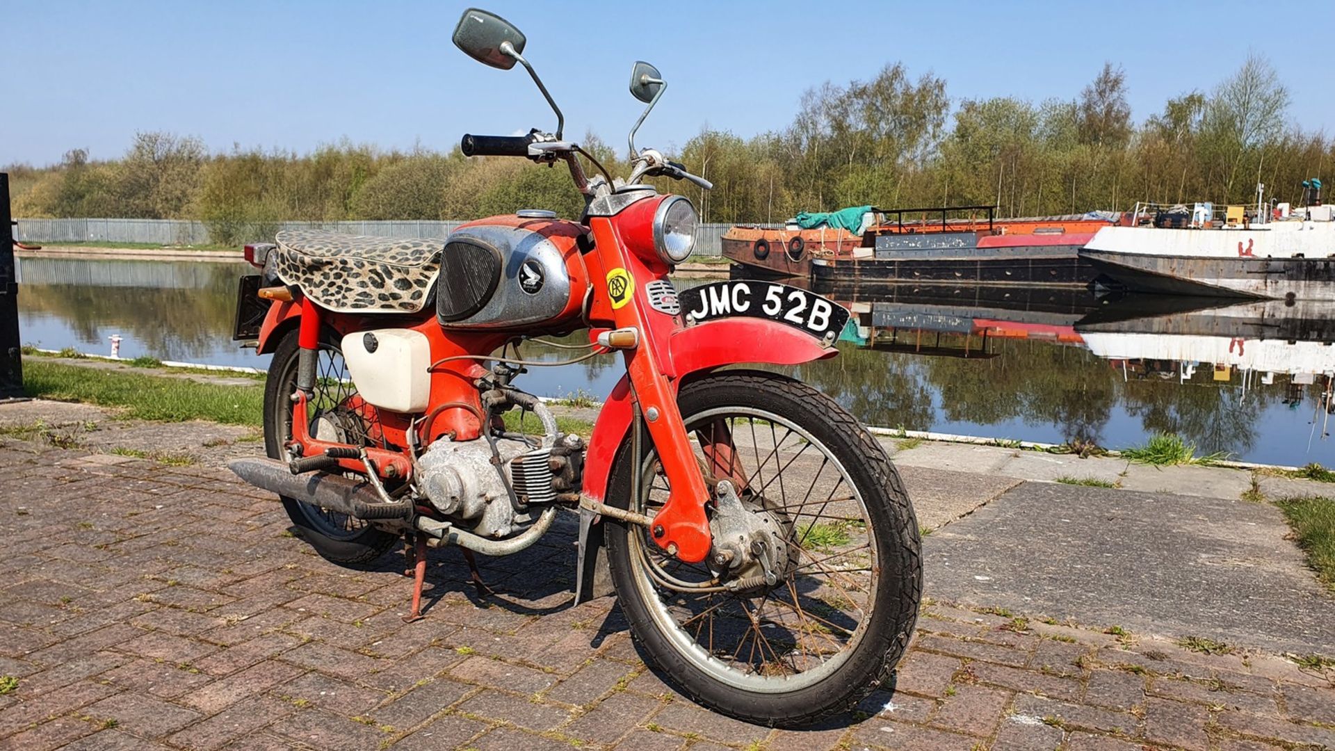 1964 Honda C110, 49cc. Registration number JMC 52B ( see text). Frame number C110 D291232. Engine - Image 13 of 13