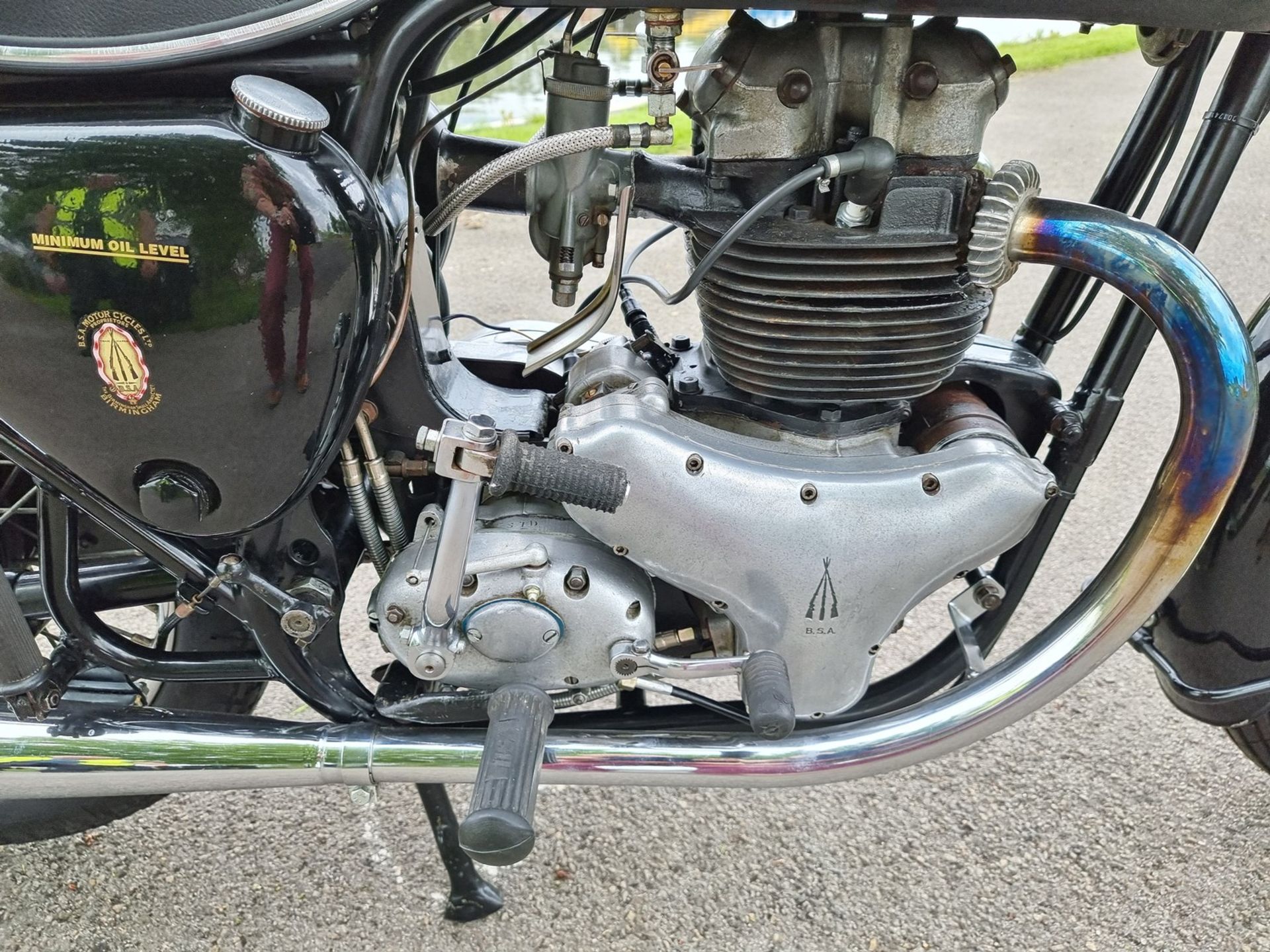 1960 BSA A10, 650cc. Registration number 347 UYM (non transferrable). Frame number GA7 10816. Engine - Image 6 of 14