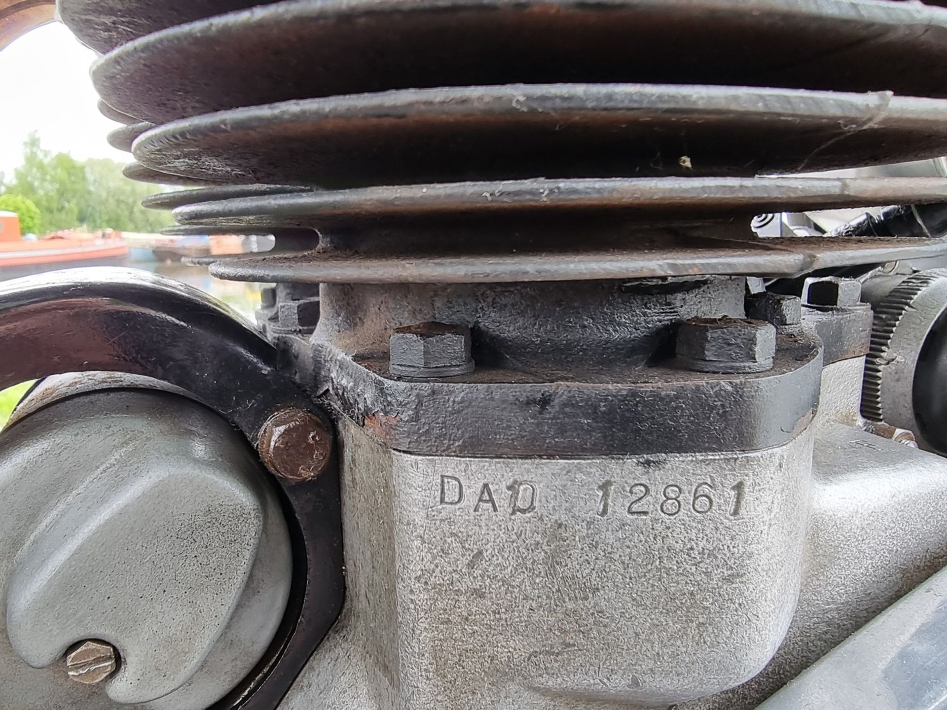 1960 BSA A10, 650cc. Registration number 347 UYM (non transferrable). Frame number GA7 10816. Engine - Image 12 of 14