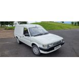 1990 Austin Maestro 500L van, 1275cc petrol. Registration number G105 XVL.