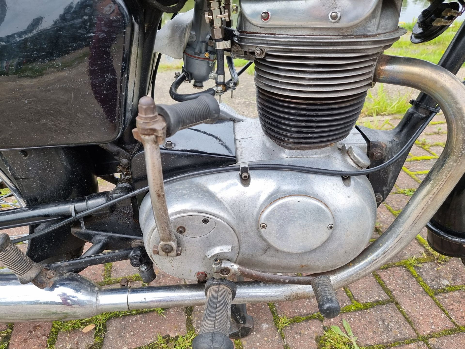 1963 AJS Model 14, 250 cc. Registration number WRT 244A. Frame number 16442 (not found). Engine - Image 4 of 12