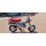 2021 Zhenhua ZH-CJL-125, 125cc. Registration number YN70 FKS. Frame number L37DMJCA6HZ070018. Engine