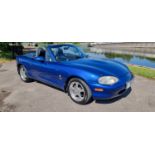 1999 Mazda MX5 10th Anniversary, 1800cc. Registration number T10AEX. Chassis number