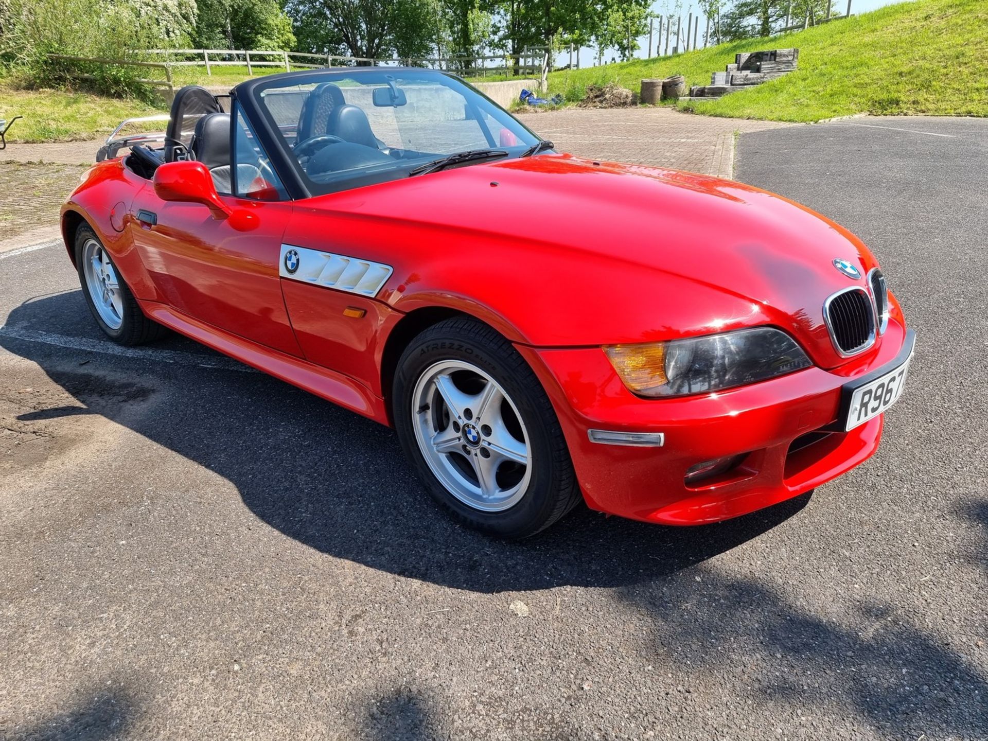 1997 BMW Z3 2.8, 2793cc. Registration number R967 UKH. Chassis number WBACJ32010LB86770. We have got