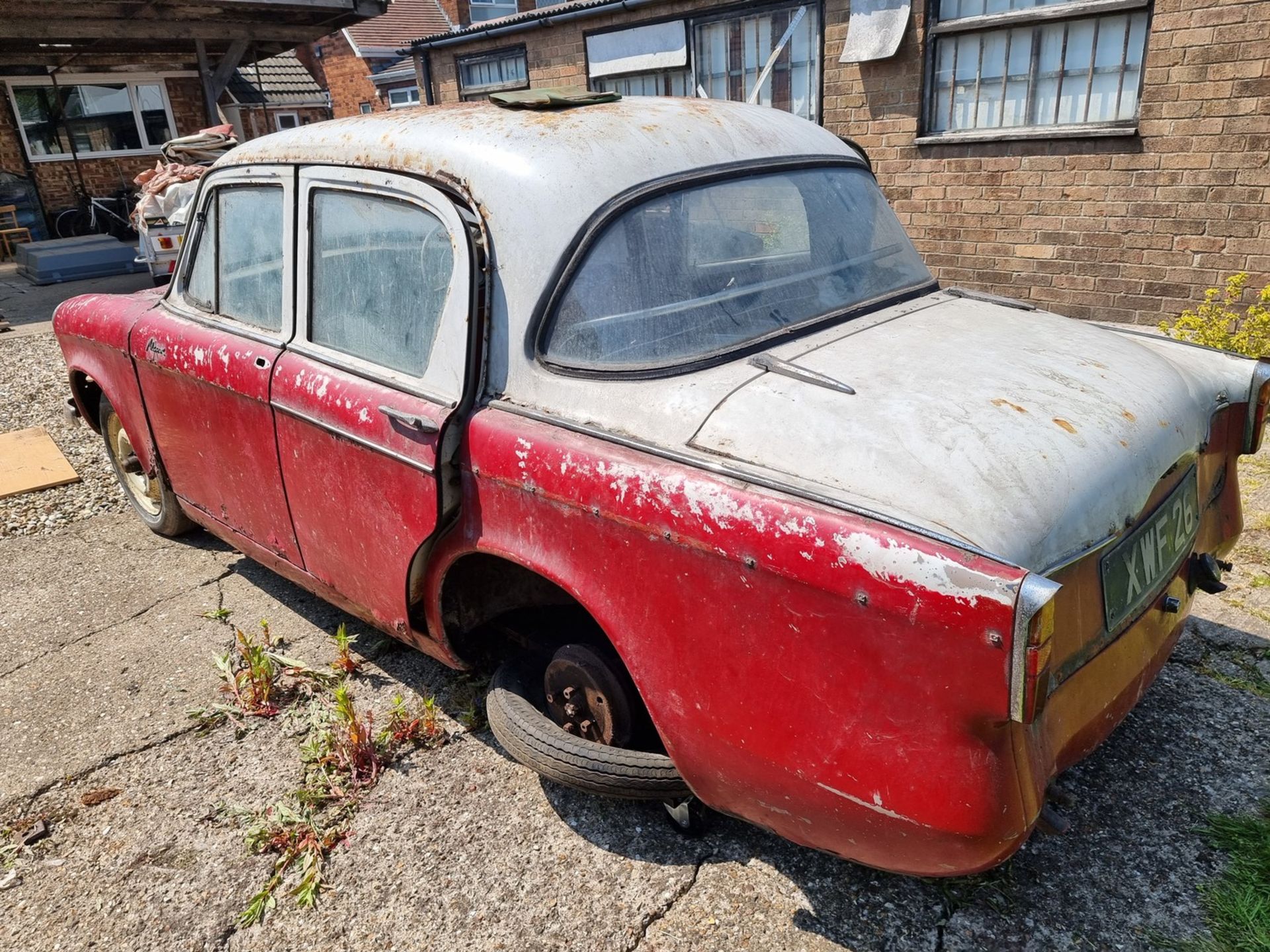 1959 Hillman Minx Series IIIA Project, 1494cc. Registration number XWF 26. Chassis number - Image 4 of 11