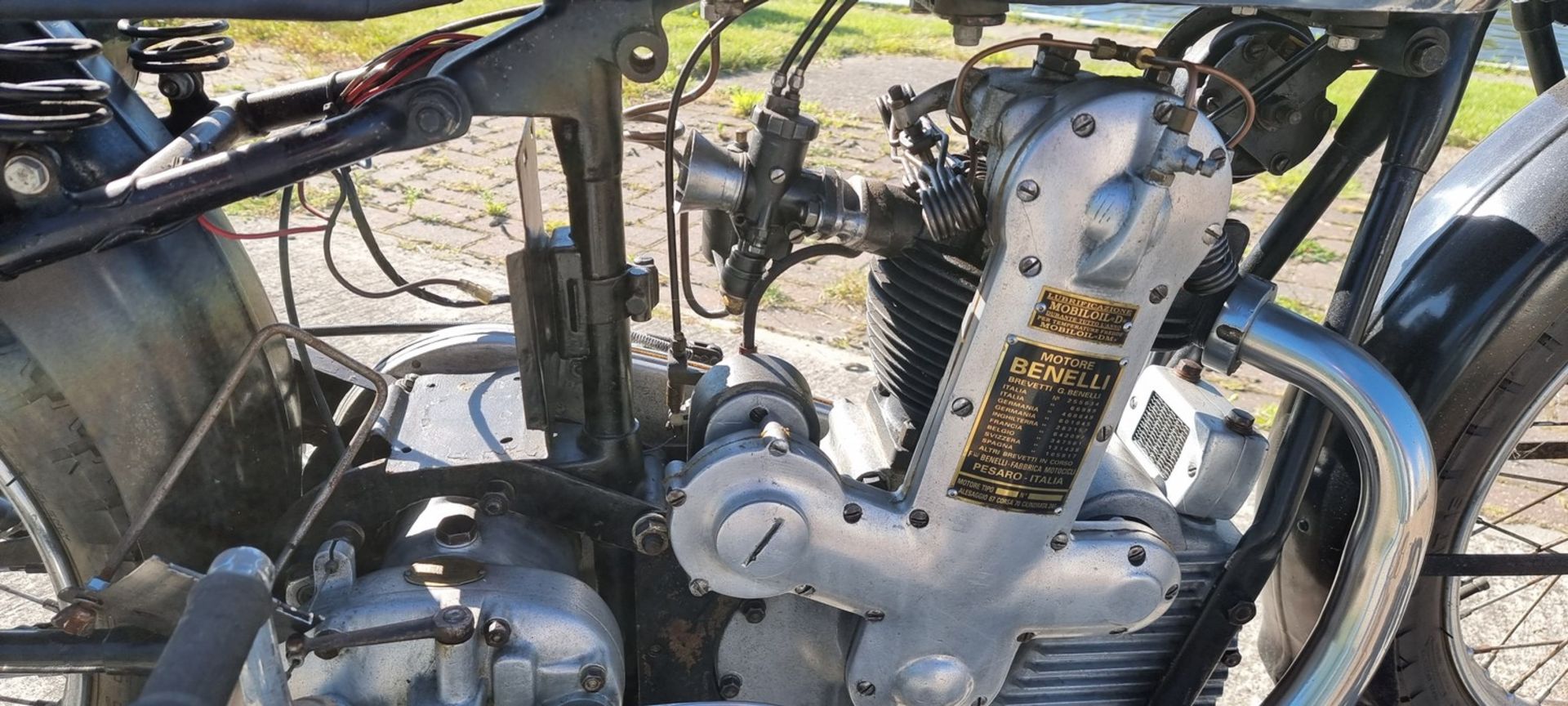 1938 Benelli M37 250 TNE, 248cc. Registration number 741 XUN. Frame number 25-10352. Engine number - Image 6 of 15