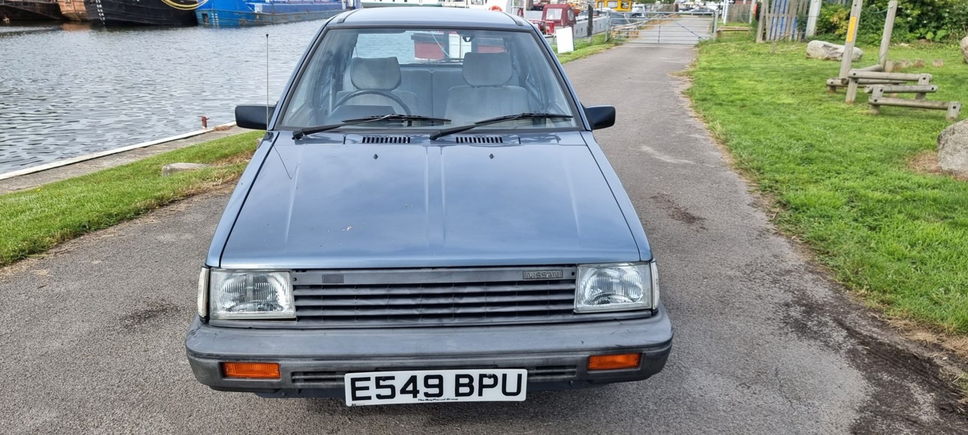 1987 Nissan Micra SGL automatic, 998cc. Registration number E549 BPU. Chassis number K10 429826. - Image 5 of 15
